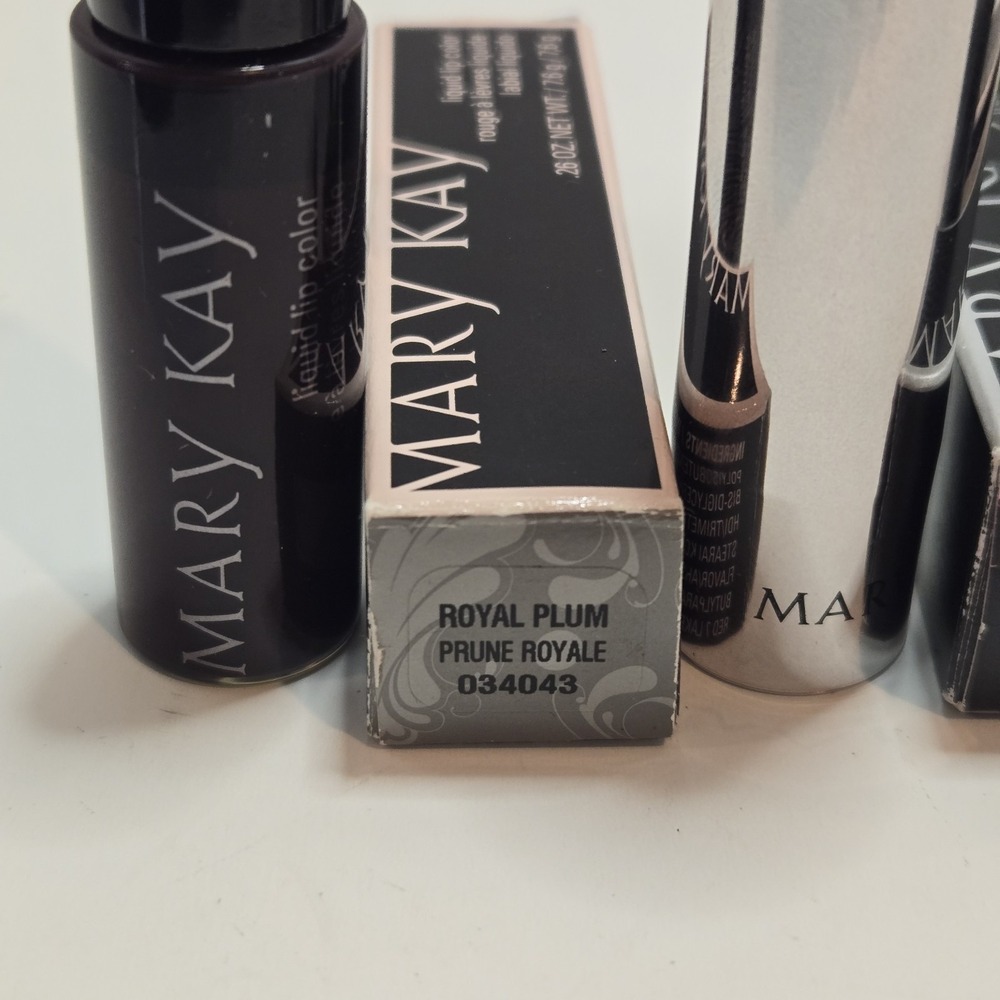 Lot Of 4 New In Box Mary Kay Lipstick Blaze, Pink Cherie, Royal Plum, Subtly You - Picture 5 of 7
